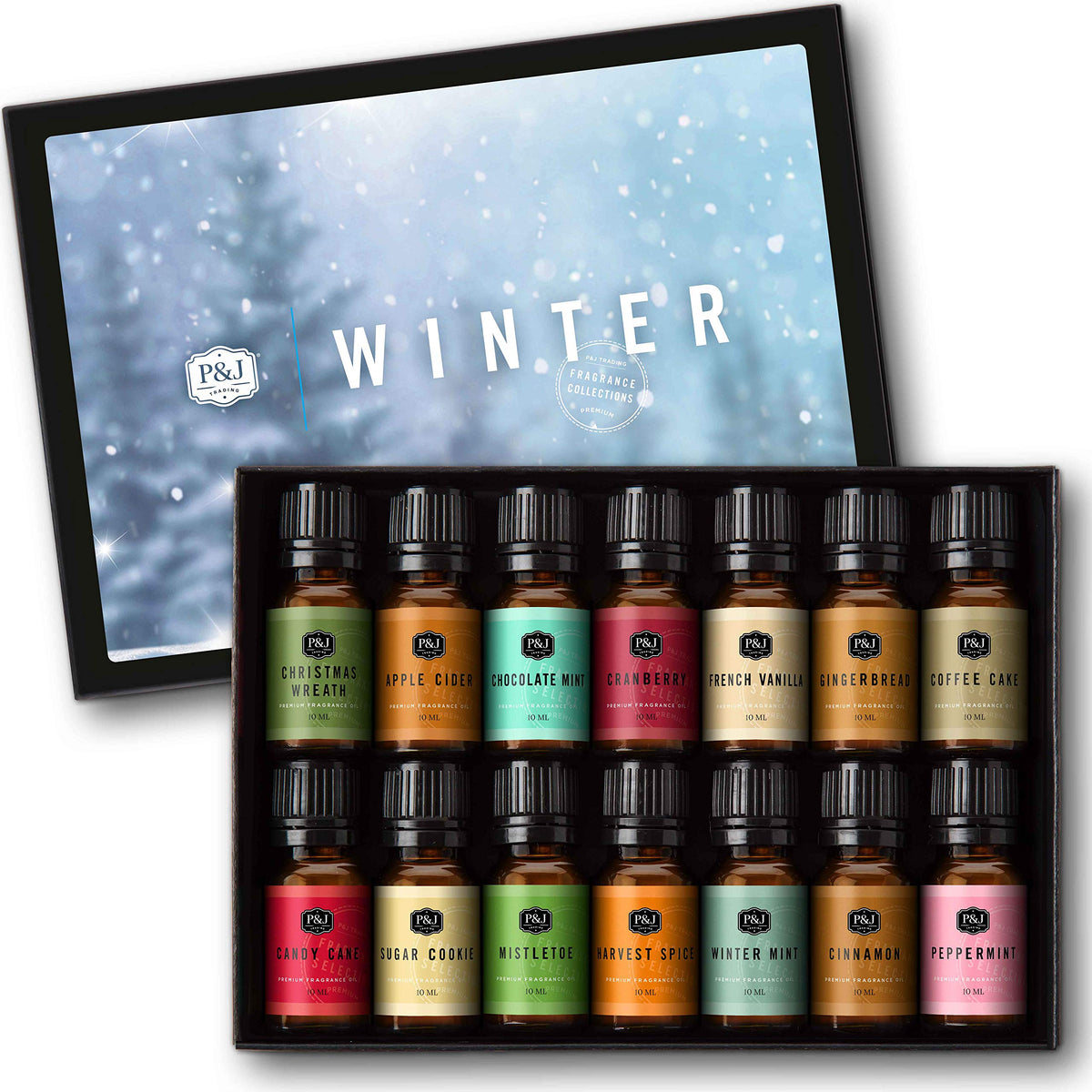 P&J Trading Fragrance Oil Summer Set | Candle Scents for Candle Making, Freshie Scents, Soap Making Supplies, Diffuser Oil Scents