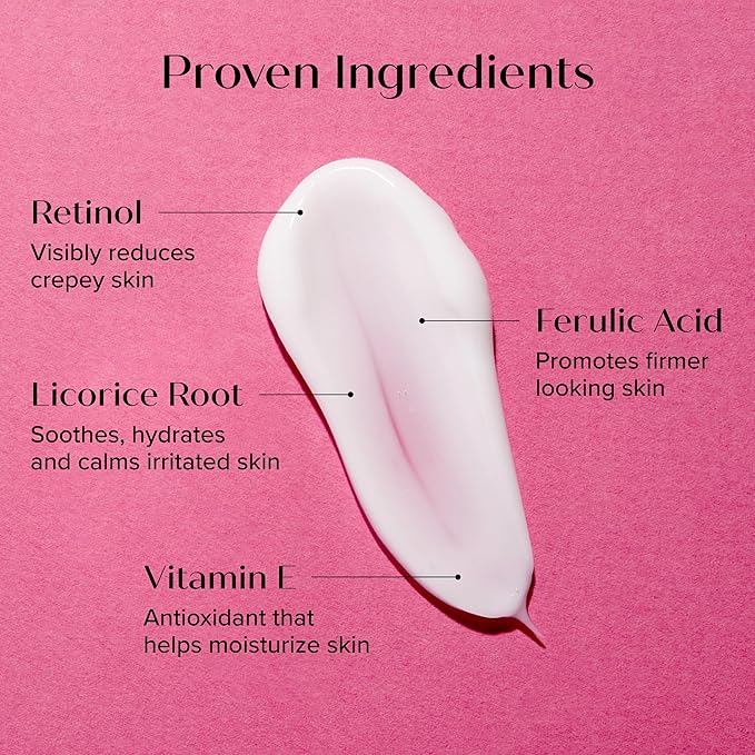 Medix 5.5 Vitamin C Body Wash + Retinol Body Lotion Crepey Skin Moisturizer 2-Piece Set, Anti Aging Body Cream + Gel Body Cleanser Skincare Set for Women, Men, & Firmer Looking Skin