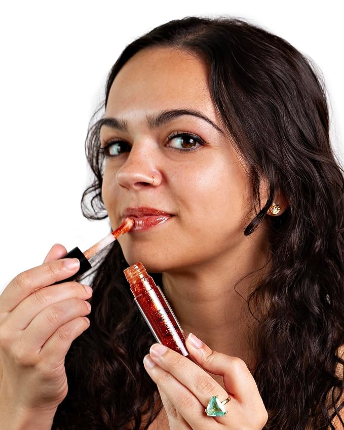 Bgirly Lipsauce | Handmade, Vegan, Moisturizing Lip Gloss, Non-Sticky Lip Gloss (Bombshell)