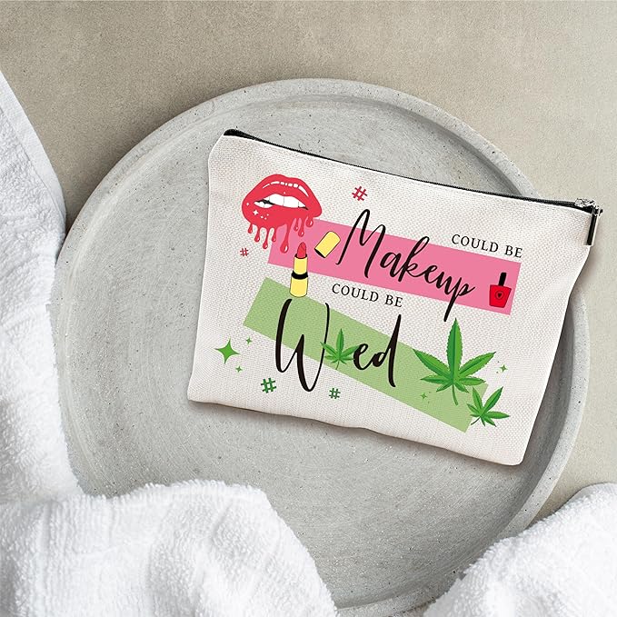 YKYENR Funny Makeup Bag - Could Be Makeup Could Be... Funny Quotes Cosmetic Bag, Toiletry Bag, Gift For Girls, Besties, Personal Care & Accessories - A27