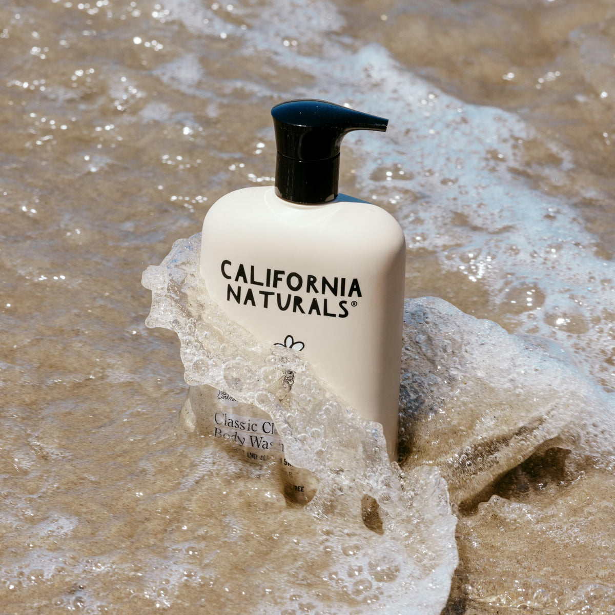 California Naturals Body Wash for Women and Men, Vitamin E Shower Gel Cleanser, Natural, Vegan & Cruelty Free, Paraben & Sulfate Free, Moisturizing Skin, Coconut, All Skin Types, 16.5 fl oz
