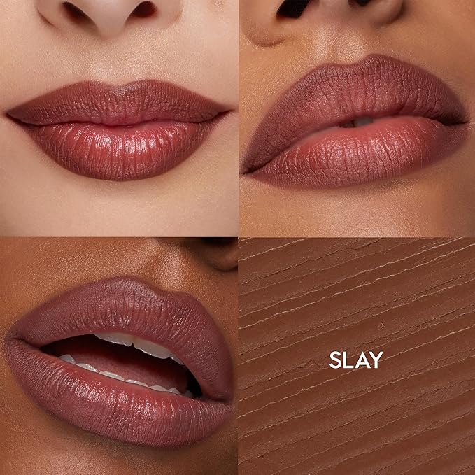 ColourPop So Juicy Plumping Lip Liner with Peptides - Long Lasting Lip Liner for Visibly Plumped & Shaped Lips - Enriched with Smoothing Ceramides & Peppermint - Slay (0.01 oz)