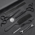 JASON Hair Cutting Scissors Set - Professional 10 PCS Haircut Shears Kit 6"