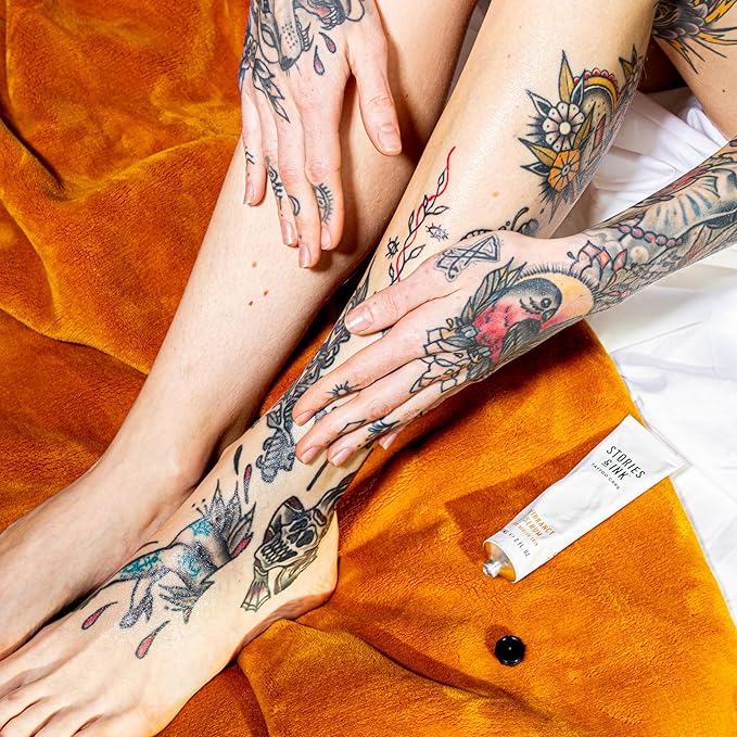 Stories & Ink Tattoo Care | VIBRANCY SERUM for Healed Tattoos | Brightening Treatment to Enhance Ink Color & Restore Faded Tattoo Pigment, Lightweight Hydrating Aftercare, 60 mL / 2 Fl Oz