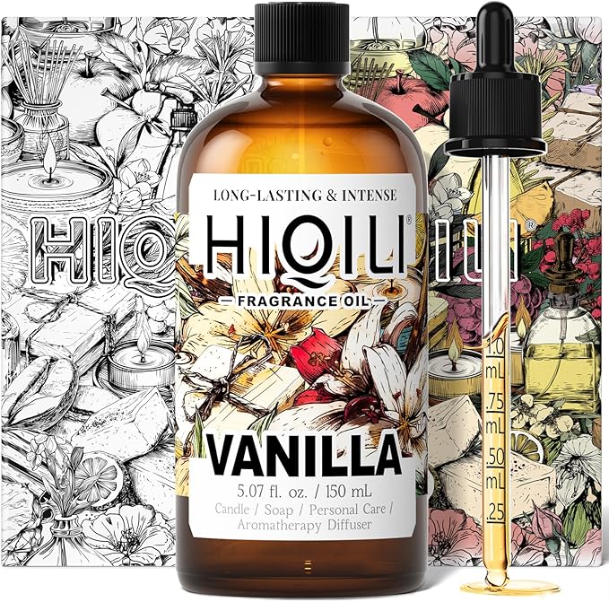 HIQILI Vanilla Fragrance Oil for Body Spray - 5.07 Fl Oz