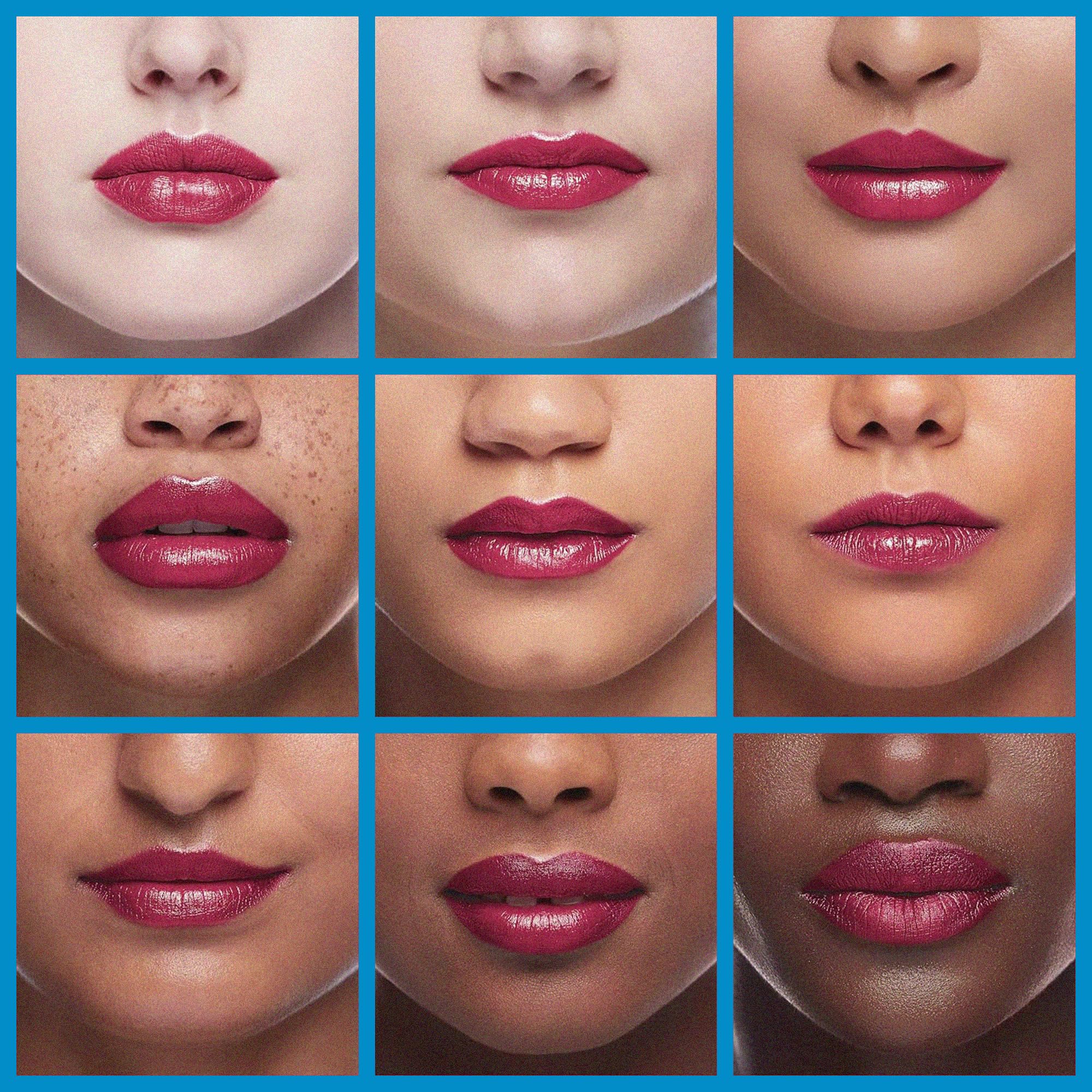 L'Paige pH Color-Changing Blue Lipstick | Blue to Deep Pink Burgundy Transformation | Aloe Vera Moisturizing Formula | Long-Lasting Lip Stain-Like Color | Shade LBL