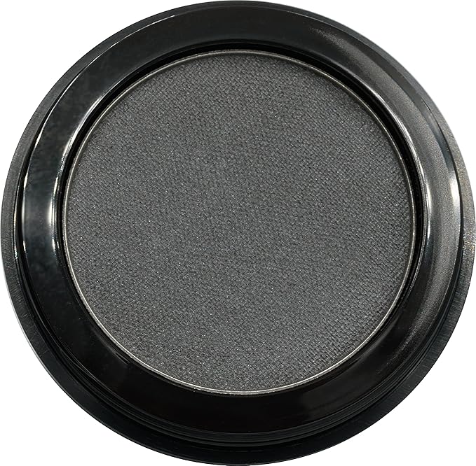 Pure Ziva Thunder Matte Dark Grey Blue Gray Pressed Powder Single Eyeshadow; Talc, Paraben & Cruelty Free