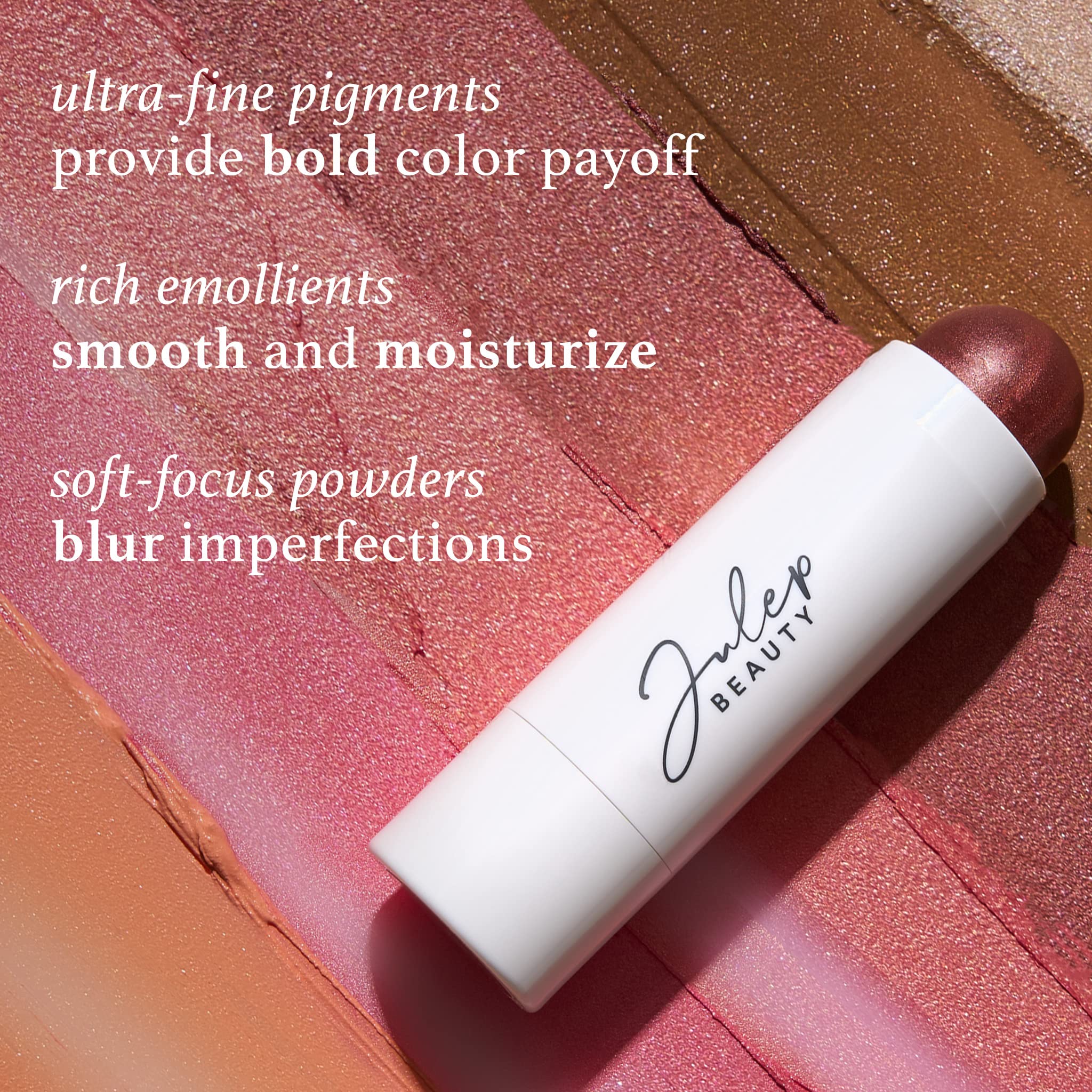 Skip The Brush Cream to Powder Bronzer Stick - Neutral Bronze - 2-in-1 Cream Bronzer and Contour Stick for the Face - Blendable, Buildable, No Brush Needed - Cruelty-Free, Dewy, All Skin Types