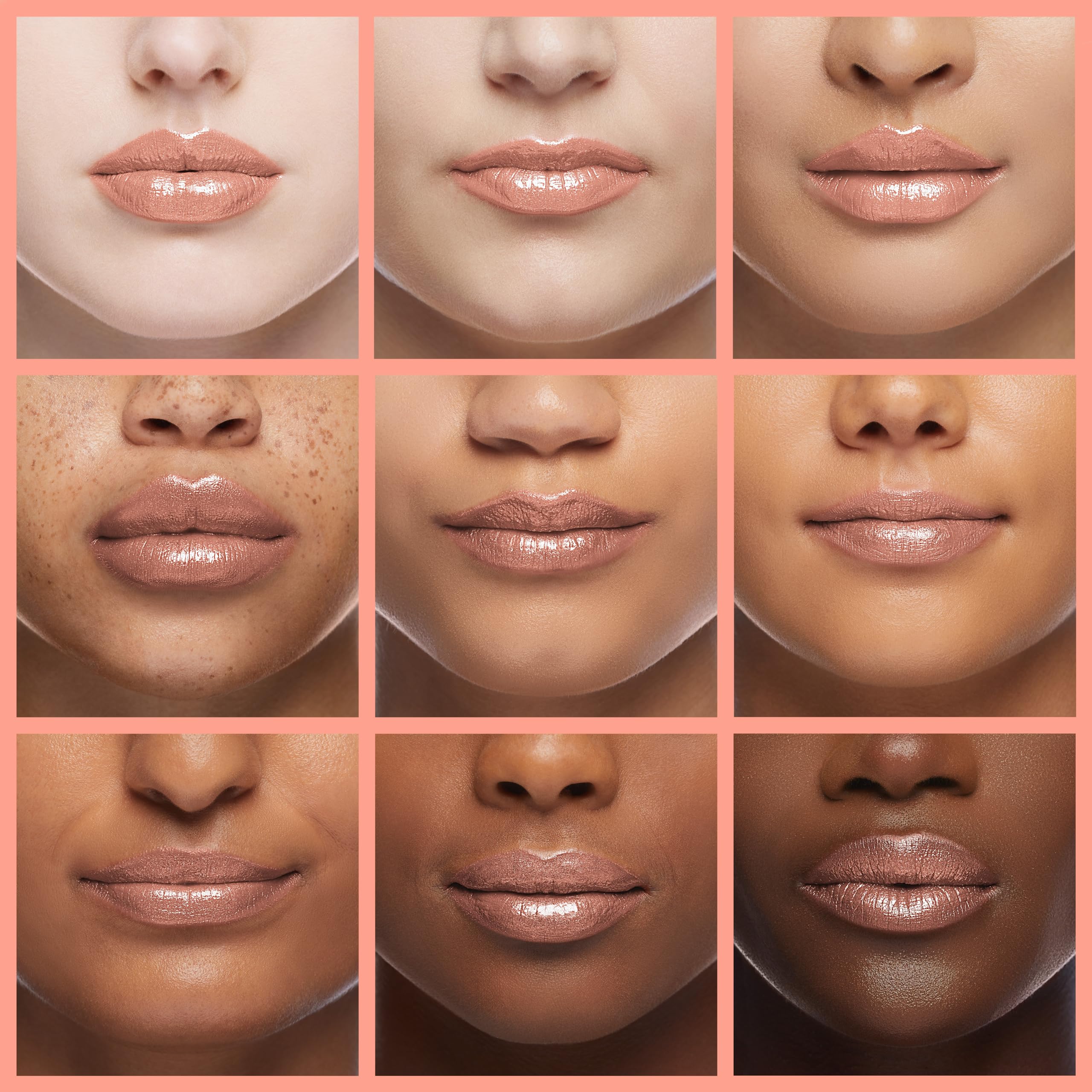 Oulac Metallic Lipstick for Women with Lightweight Hydrating Formula, Metallic Golden Nude Lip Stick, Vegan Beauty, Full Coverage Lip Makeup, Christmas Gifts for Women, Sahara Gold(10)
