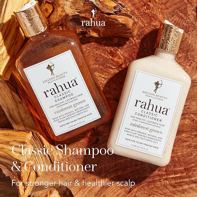 Rahua Classic Conditioner 9.3 Fl Oz, Made With Organic Ingredients for Healthy Scalp and Hair, Safe for Color Treated Hair, Shampoo with Palo Santo Aroma, Best for All Hair Types