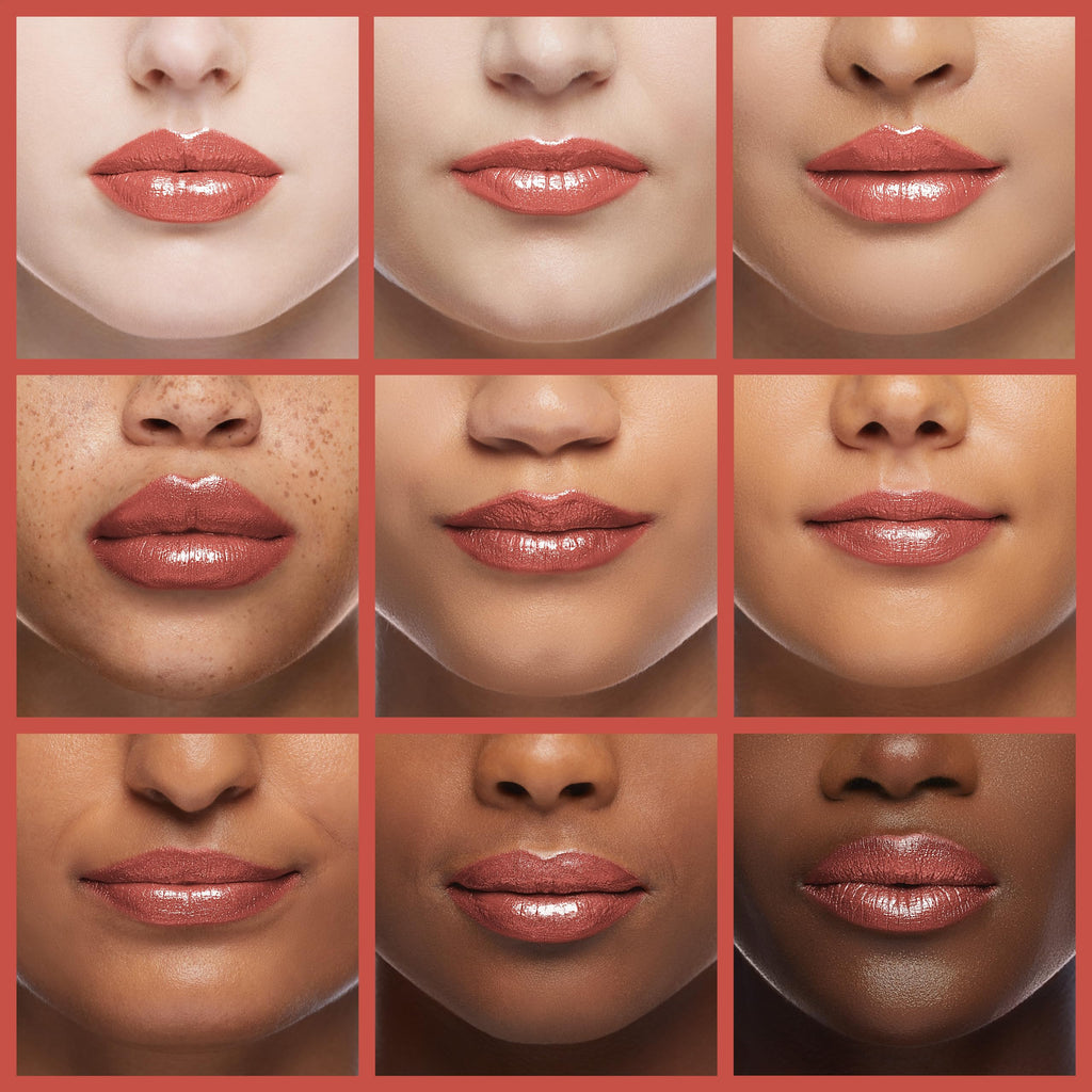 Oulac Coral Pink Lipstick for Women with Metallic 3D Shine Lightweight Hydrating Formula, High Impact Lip Color, Vegan Beauty, Full Coverage Lip Makeup, Christmas Gifts for Women, Nemo Go Home(06)