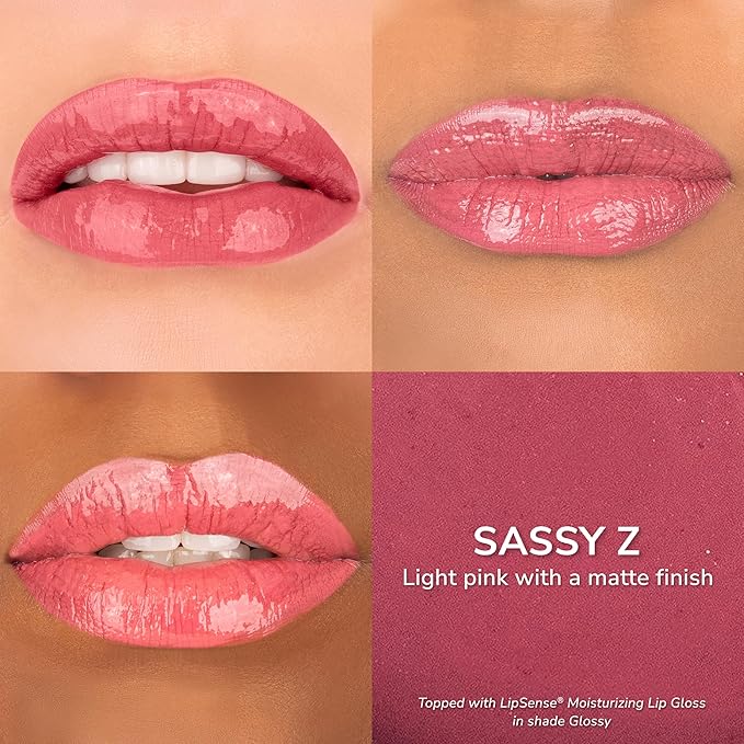 SeneGence LipSense Long-Lasting Liquid Lipstick – 18-Hour Wear, Waterproof, Transfer-Proof, Paraben-Free, Vegan, Cruelty-Free Lip Color in Multiple Shades