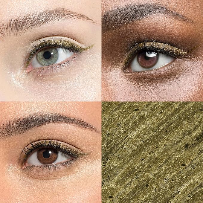 Julep When Pencil Met Gel Eyeliner – Waterproof, Long-Lasting, Smudge-Proof Liner for Everyday to Night Looks, Golden Olive Shimmer