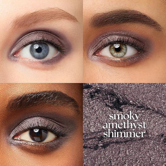 Julep Eyeshadow 101 Cream-to-Powder Waterproof Eyeshadow Stick – Smoky Amethyst Shimmer – Long-Lasting, Buildable, Crease-Proof, Cruelty Free, Shimmer Finish with Built-In Smudger
