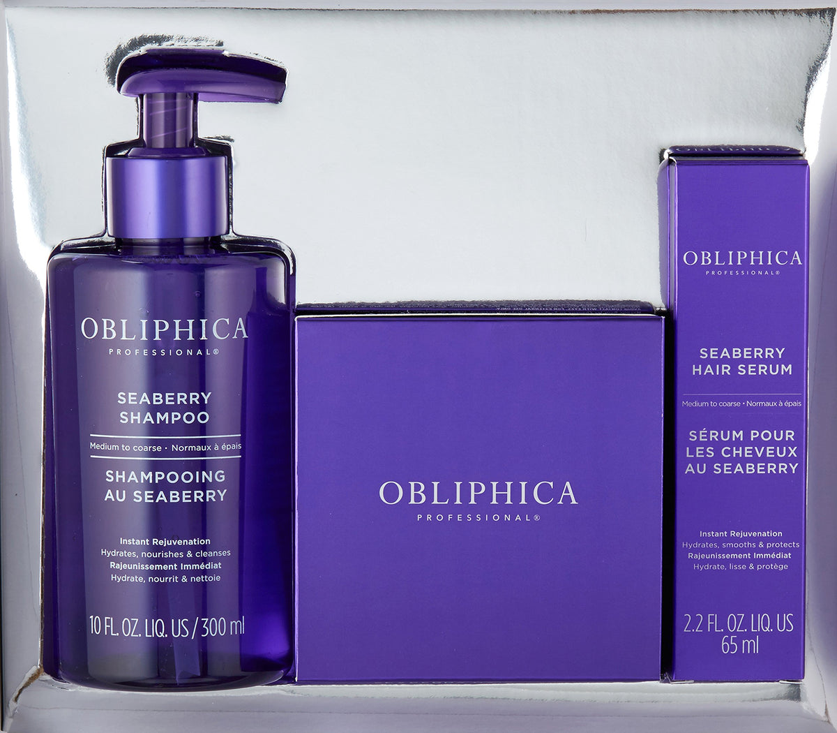 Obliphica Expect Perfection Sleek & Smooth Seaberry Collection - Unleash the Power of Effortlessly Sleek and Smooth Hair, Radiating with Health, Elegance, and Unmatched Brilliance.