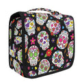 Hanging Travel Toiletry Bag Kit Makeup Case Cosmetics Organizer for Men Women (Sugar Skull)…