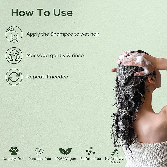 Botanic Hearth Tea Tree Shampoo, Vitamin C, Peppermint, Lavender and Rosemary Oil, Fights Dandruff and Dry Scalp, 16 fl oz