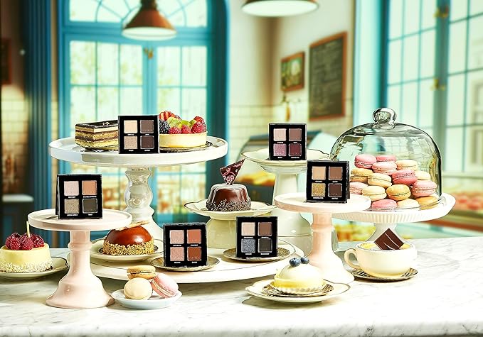 SIGMA BEAUTY Quad Eyeshadow Palette - Peach Pie Eyeshadow Quad, 4 Shades