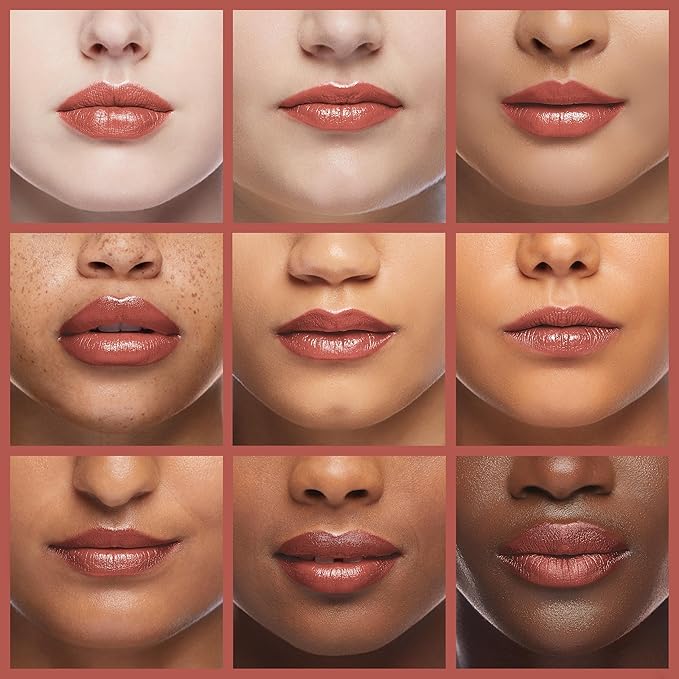 L’Paige Rosy Pearl Lipstick | Sheer Neutral Rose Lip Color | Aloe Vera Moisturizing Formula | Long-Lasting Hydrating Finish | Soft Silvery Pink Shade L56