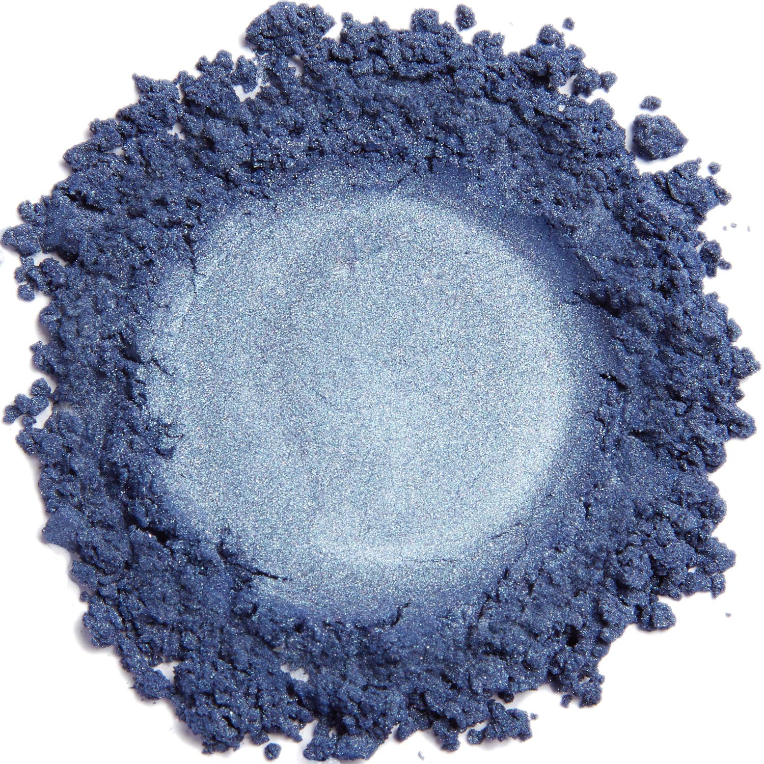 Demure Mineral Make Up Eye Shadow (Blue Sparkle), Shimmer Eyeshadow, Loose Powder, Glitter Eyeshadow, Eye Makeup, Professional Makeup