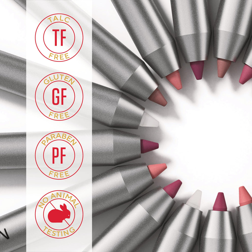 Mirabella Line & Define Lip Definer Lip Pencil, Smoothing & Moisturizing Retractable Lip Liner with Long-Lasting & Ultra-Creamy Formula, Antioxidants Vitamin C & E, & Built-In Sharpener - Sexy