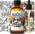 HIQILI Citrus Bloom & Amber Fragrance Oil for Candle, Soap & Diffuser