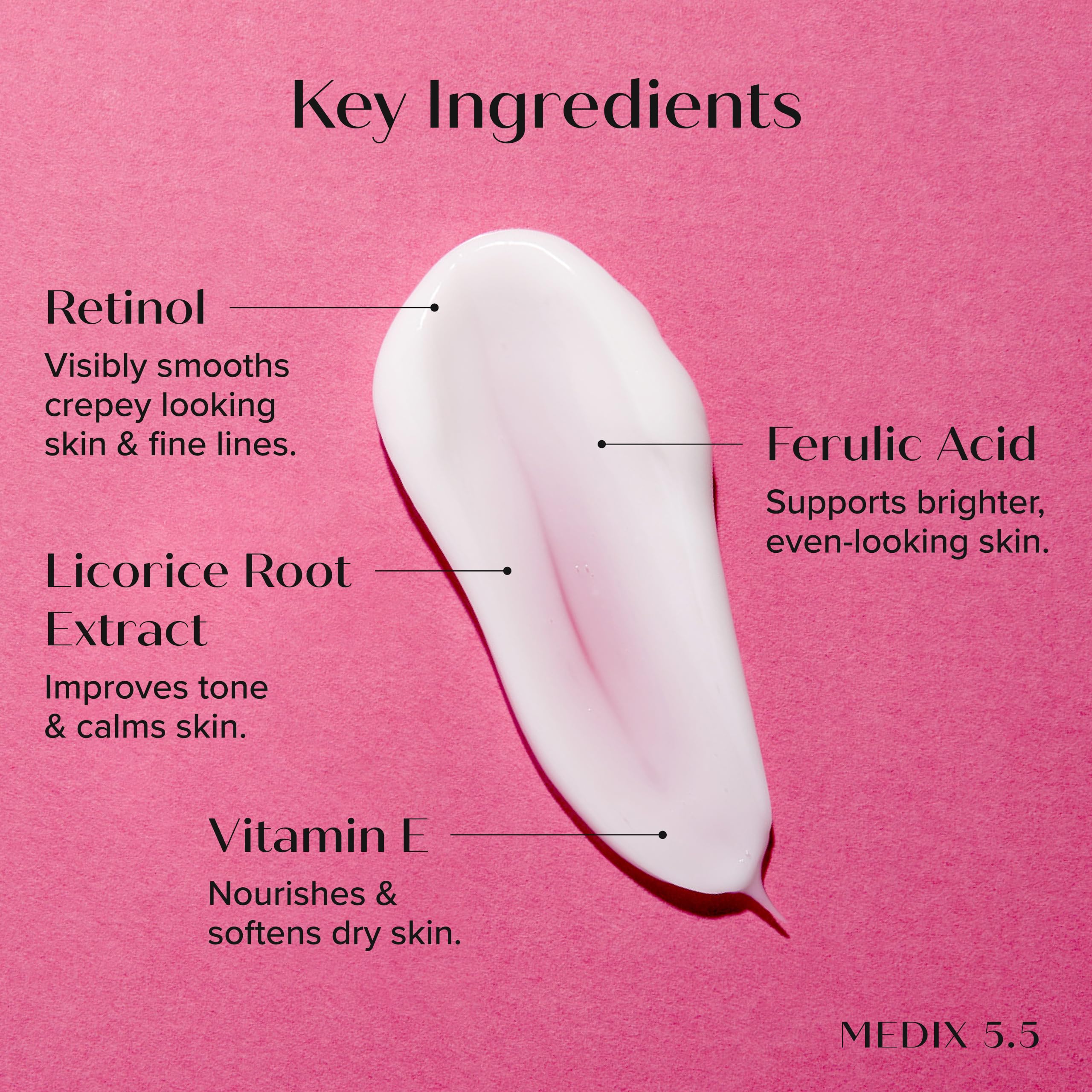 Medix 5.5 Retinol Body Lotion + Argan Oil Cream 2PC Skin Care Set Body & Face Moisturizer | Firming Body Lotion Bundle Reduces Look Of Wrinkles, Cellulite, Crepey Skin, & Uneven Skin Tone, 2PC