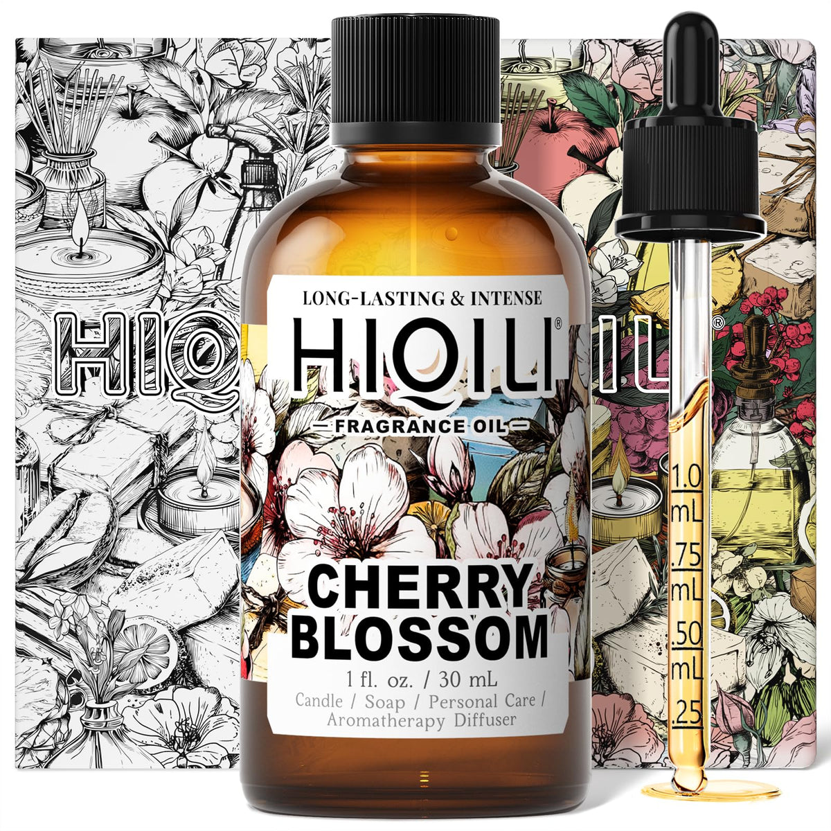 HIQILI Grape Fragrance Oil for Diffusers, Perfume & Room Spray - 5.07 Fl Oz