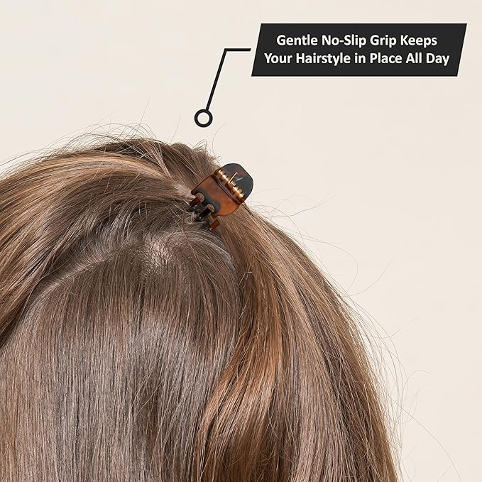 36pc Small Claw Clips -1 Inch Durable Hair Clips for All Hair Types