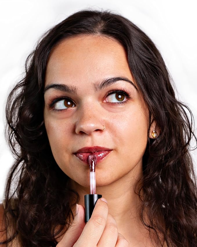 Bgirly Lipsauce | Handmade, Vegan, Moisturizing Lip Gloss, Non-Sticky Lip Gloss (Merlot)