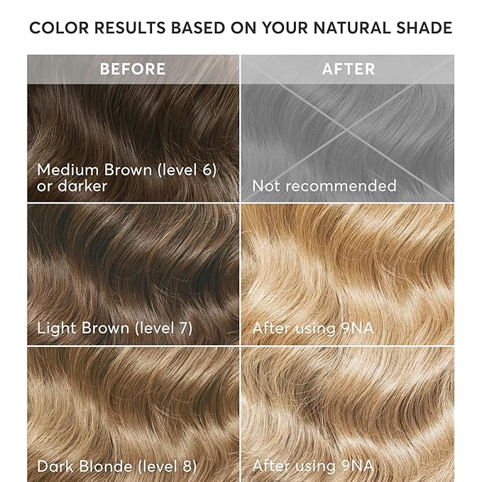 Madison Reed Radiant Hair Color Kit - 9NA Medium Cool Blonde with Ash Undertones (Pisa Blonde), Permanent Hair Dye, Superior Gray Coverage & Dimensional Color | PPD-Free & Ammonia-Free, 1 Pack