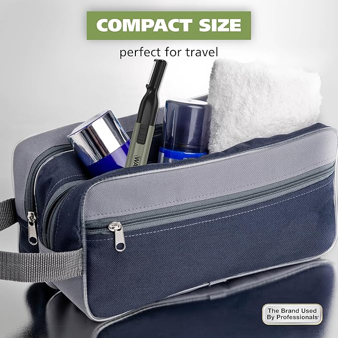 Wahl Micro Groomsman Battery Personal Trimmer for Eyebrows, Nose & Ear