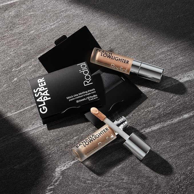 Rodial Banana Lowlighter Travel Size Liquid Concealer & Color Corrector 0.05 fl oz, with Hyaluronic Acid, Vitamin E & Caffeine for Dark Circles, Mini Yellow Under Eye Brightener for Lightweight Finish