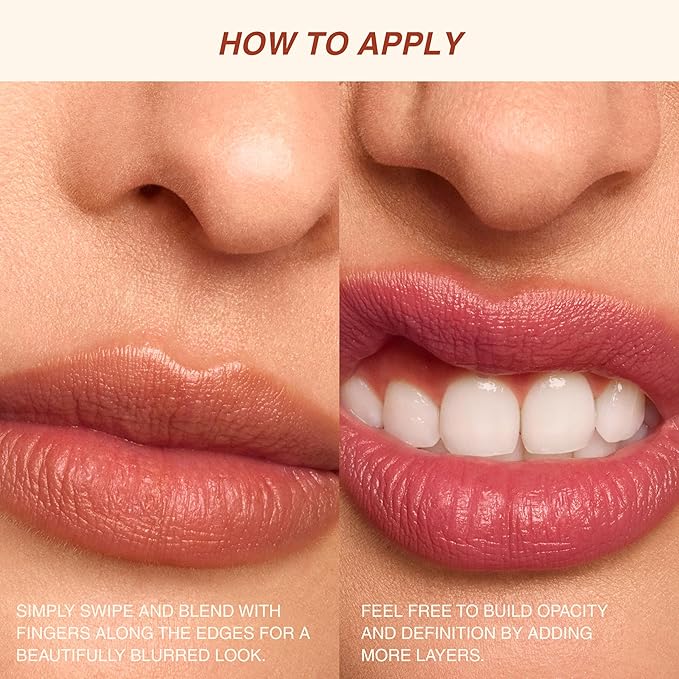 Freck Makeout Club Soft Blur Lipstick (Baddie - Dark Brown)