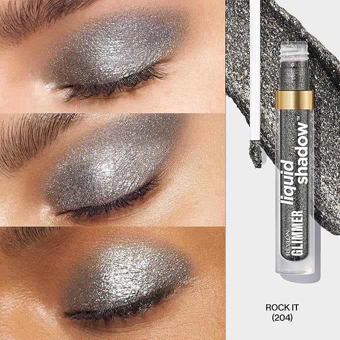 REVLON Glimmer Liquid Shadow, 204 Rock-IT, 0.10 fl oz