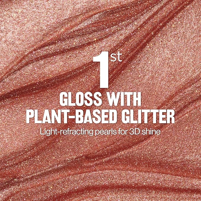 REVLON Super Lustrous Glimmer Gloss, 006 Bronze Spark, 0.13 fl oz