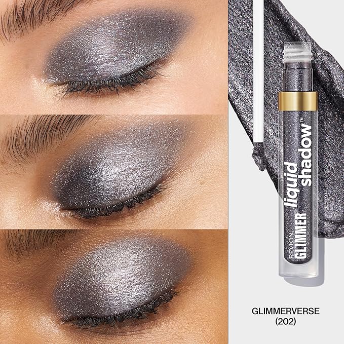 REVLON Glimmer Liquid Shadow, 202 Glimmerverse, 0.10 fl oz
