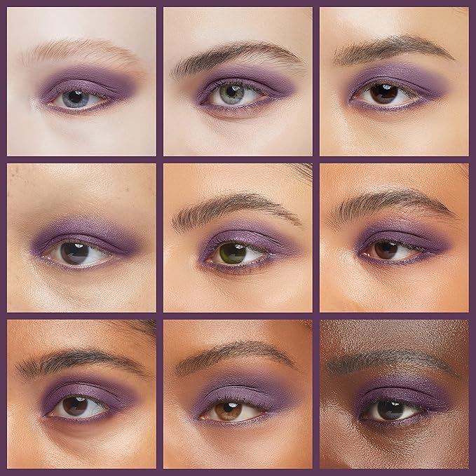 Artisan L'uxe Beauty Velvet Jumbo Violet Eyeliner with Free Sharpener | Blendable Makeup for Smokey Eyes - Waterproof Smudge Proof Pencil Eyeliner, Built-in Smudger & Long Lasting