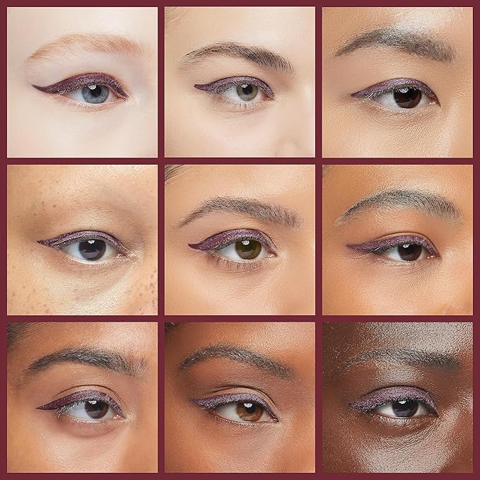 Julep When Pencil Met Gel Eyeliner – Waterproof, Long-Lasting, Smudge-Proof Liner for Everyday to Night Looks, Fig Shimmer