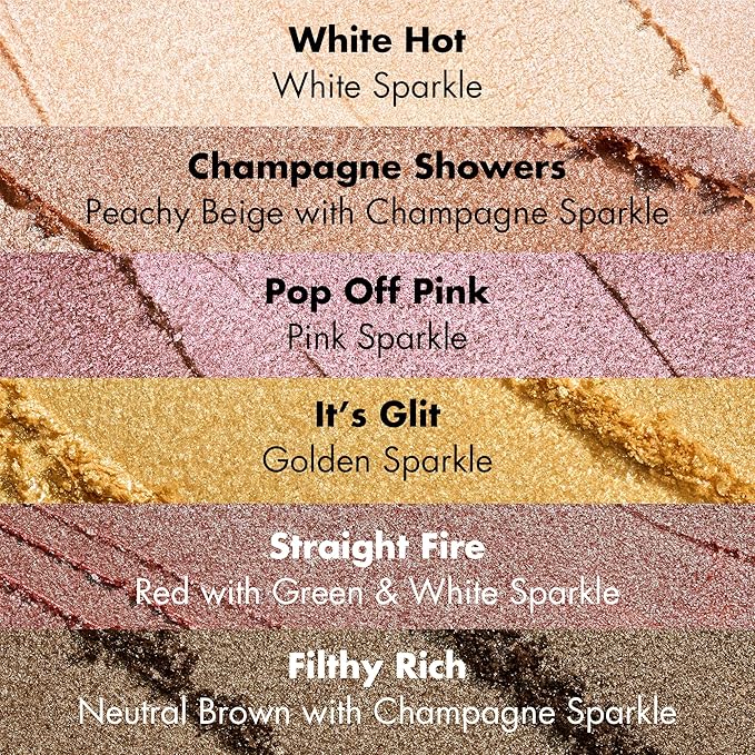 e.l.f. Fine As Fleck Glitter Eyeshadow, It's Glit