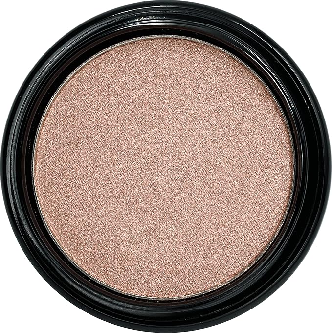 Pure Ziva Hugs and Kisses Shimmering Muted Baby Cool Toned Pink Satin Pressed Powder Single Vegan Eyeshadow; Talc, Paraben & Cruelty Free