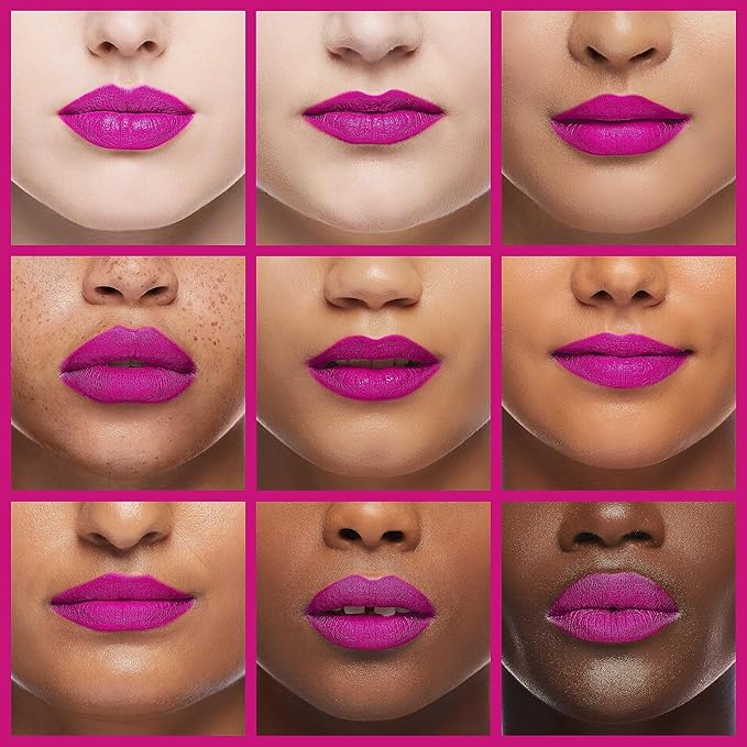MAKI YIKA Hot Pink Lipstick Matte for Women Color Stay Long Lasting Lipsticks