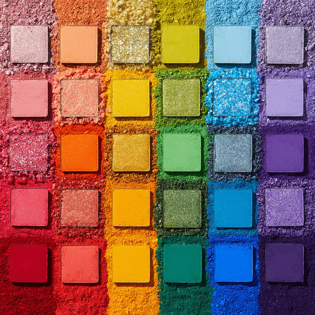ColourPop Fade Into Hue Eyeshadow Palette - Multi-Color Eye Makeup Palette with Matte, Metallic & Glitter Finishes - High-Pigment Eye Makeup with a Long-Wearing Formula (0.8 oz)