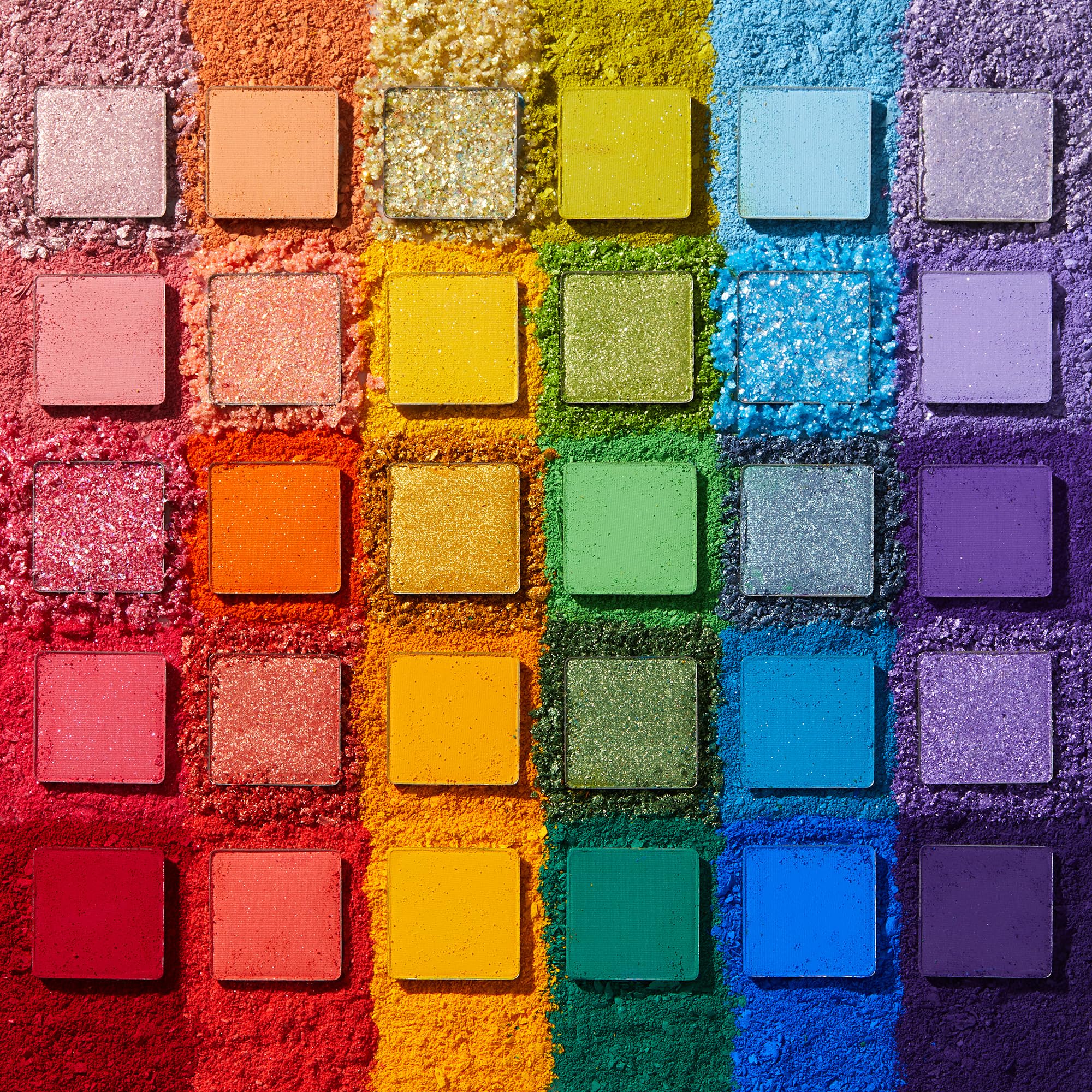 ColourPop Fade Into Hue Eyeshadow Palette - Multi-Color Eye Makeup Palette with Matte, Metallic & Glitter Finishes - High-Pigment Eye Makeup with a Long-Wearing Formula (0.8 oz)
