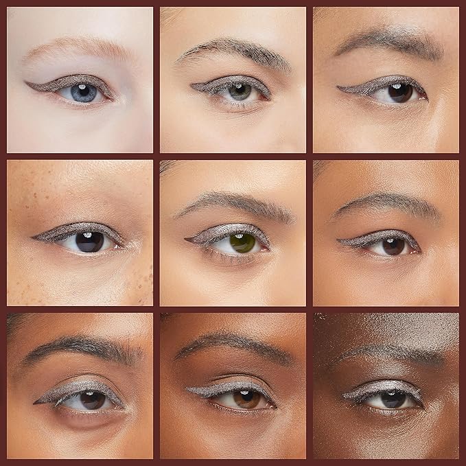 LAURA GELLER NEW YORK Kajal Longwear Kohl Eyeliner Pencil – Antique Bronze – Smooth, Blendable Application, Long-Wearing, Non-Creasing – Infused with Caffeine & Vitamin E – Built-In Sharpener