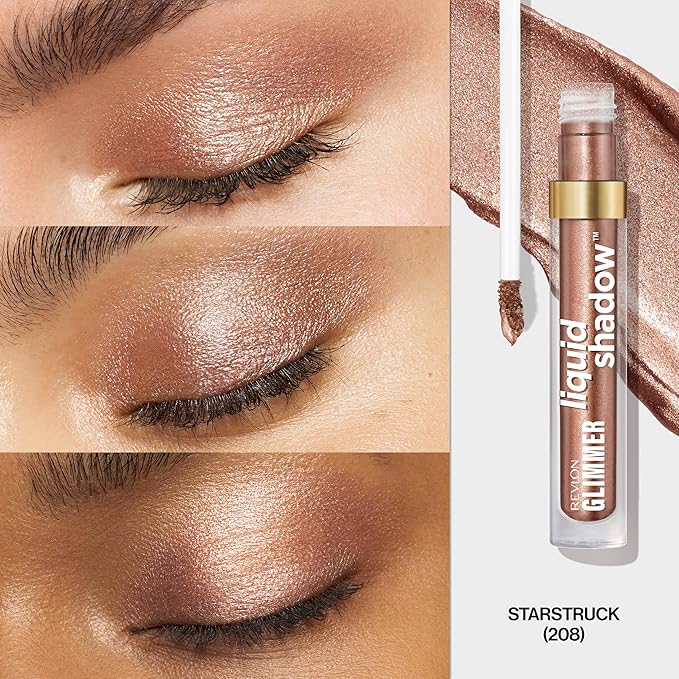 REVLON Glimmer Liquid Shadow, 208 Starstruck, 0.10 fl oz